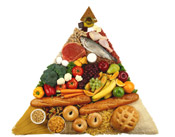 food pyramid - food pyramid