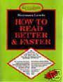 book - how to read better and faster-- by norman lewis