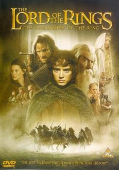 LOTR - The Lord of the Rings the Fellowship of the Ring - movie poster.