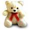 Be Happy - A small teddy bare toy.