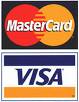 credit card - visa and master card