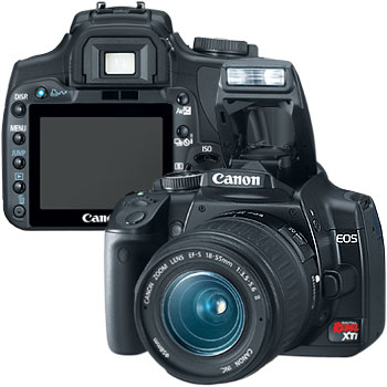 Canon Rebel - Canon Rebel XTi SLR Digital Camera w/EF-S