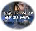 travel the world and get paid ad - this was actually for Airline Attendants...stewardesses to me...traveling as part of your job has always been a dream for me