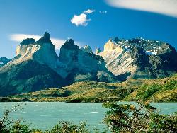 Natural Beauty - Signing Rocks with lovely Mountains