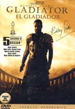 Gladiator - the cover from the Gladiator DVD.