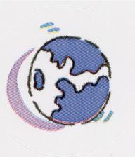 Friends all around the world - scanned a sticker