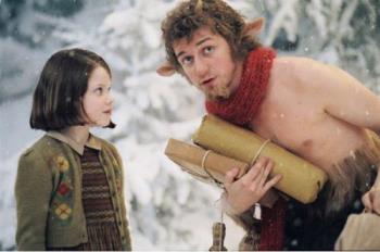 Lucy & Mr. Tumnus - Lucy & Mr. Tumnus in Narnia