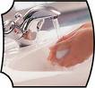 washing hands - a picture of someone washing their hands