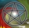 Pentacle - A pentacle is a five-pointed star inscribed inside a circle.