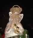 angel tree topper - cardboard inner cone with fabric outer, lace trim, pipe cleaner wings I used and I forget what the hair was made of. angel tree topper - cardboard inner cone with fabric outer, lace trim, pipe cleaner wings I used and I forget what the hair was made of.