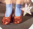 Ruby slippers - Dorothys ruby slippers
