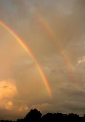 double rainbow - its the one i saw