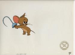 Jerry - This is a picture of Jerry, the mouse.
You now him as the mouse in the animation Tom & Jerry.
