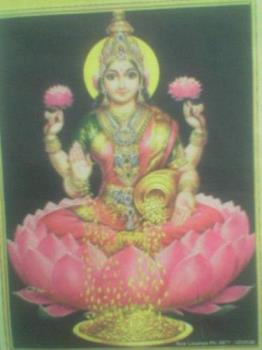 Goddess  of  Wealth - Whether it is Rupees  or Dollars, or Euros anything, Lakshmi is considered as the Goddess of Wealth.