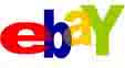 Ebay logo - with a store on ebay an income can be generated if you know what to sell, are fortunate and belong to a couple of the groups that distribute your wares for members to see