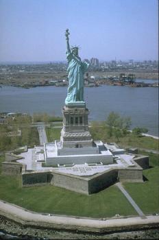 Statue of Liberty - Liberty Enlightening the World (La liberté éclairant le monde), known more commonly as the Statue of Liberty, is a statue given to the United States by France in 1885