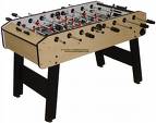 table football - table football also called foosball is a table-top game based on football / soccer. 
first tables probably appeared in france or germany in the 1880s-1890s