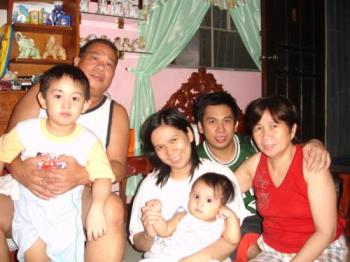 whole family - this is my whole family, but my husband is not their coz his the one who&#039;s holding the camera :)