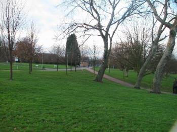 Loughborough University - One small part of the uni campus, the trees are barren because it&#039;s beginning of winter... 