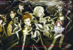 Hughes (in the middle) from Trinity blood - Hughes (in the middle) from Trinity blood