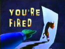 You&#039;re fired - Picture of someone being fired from their workplace