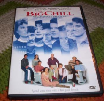The Big Chill DVD - A dvd copy of The Big Chill