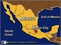 Mexico - It is a map of mexico.  Mexico has a fascinating histoty.  It once contained the great civillisation of the Zapotecs (their main centre was in the vally of Oaxaxa called Monye Alban), who are famous for their human sacrifices, much like the Aztecs.   The mayans were in thye Vally of Mexico, and built the incredible pyramids of the sun and moon at teotihuacan.  