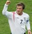 David Beckham - Pic shows one of the best player of England football team. 