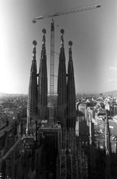 Sagrada familia in Barcelona - The magnificent church of Gaudi