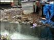Pollution in Mumbai - The polluted Mithi river in Mumbai
