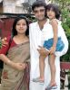 saurav,wife dona and child - cricketer saurav and wife and his child