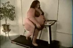 Fatty Lady - A Fatty Women working hard to lose weight.  