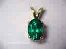 emerald - my birth stone, green and very pretty, the month of May is proud to claim this stone as its own