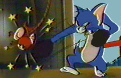 tom and jerry - in this picture tom and jerry beat each other to make us laugh