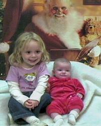 My 2 daughters - The oldest is Jade, almost 3. The youngest is Jasmine, 5 months.