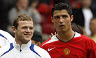 Rooney and Ronaldo - The two players together....