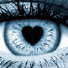 Eye Heart - A heart with the pupil shaped as a heart