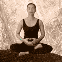 Meditation - woman in meditation