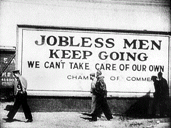 Jobless men - Jobless men keep moving.