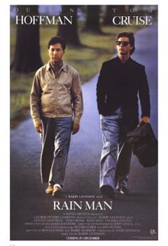 Rain Man DVD Cover - Rain Man Dvd cover, film made in 1988
