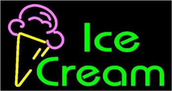 Ice Cream - in neon