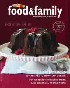 Kraft food and family - free publication for cooking by Kraft