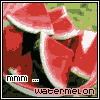 object of my cravings - When pregnant, I always craved watermelons.