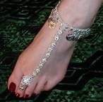 leg anklet - anklet