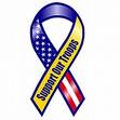 Support our Troops! - Ribbon