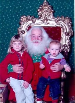 santa and kids - santa and kids