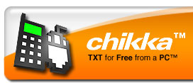 chikka.com - Chikka. com, were you can send a free SMS to your friends and love one. Try this it&#039;s fun and free.