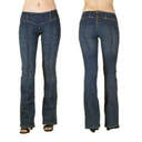 Blue Jeans - Front and back view of some ladies blue jeans