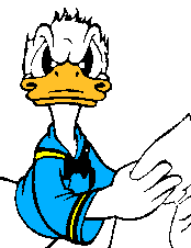 donald  - donald duck and his bad temper