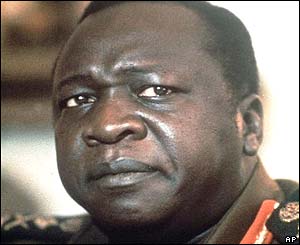 Idi Amin - Died in exile - Photograph of Idi Amin while he was in power.